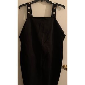 Simply be Overall Dress with grommet detail straps